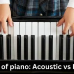 Types of piano: Acoustic vs Digital